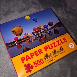 Bei Bi La 500 Piece Paper Puzzle/Albuquerque Balloon Fiesta Hot Air Balloon